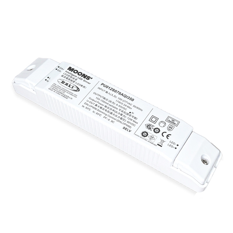 PU012S070AQI350-1-12W/20W/30W DALI单路输出电源 PU012S070AQI350-1-12W/20W/30W DALI单路输出电源